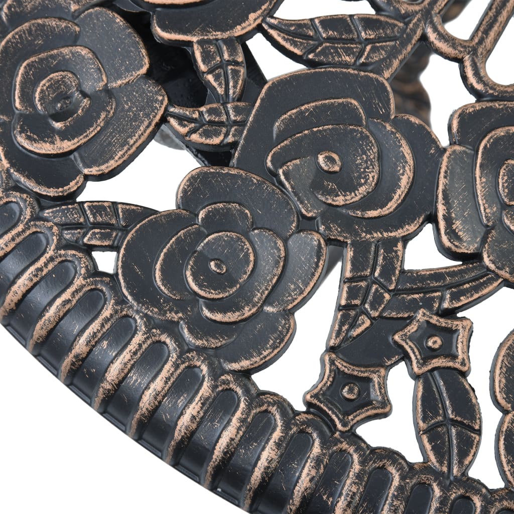 bistrosæt 3 dele støbt aluminium