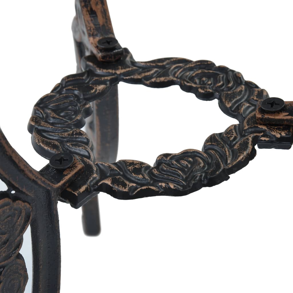 bistrosæt 3 dele støbt aluminium