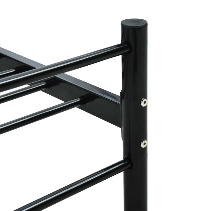 sengestel 90 x 200 cm metal sort