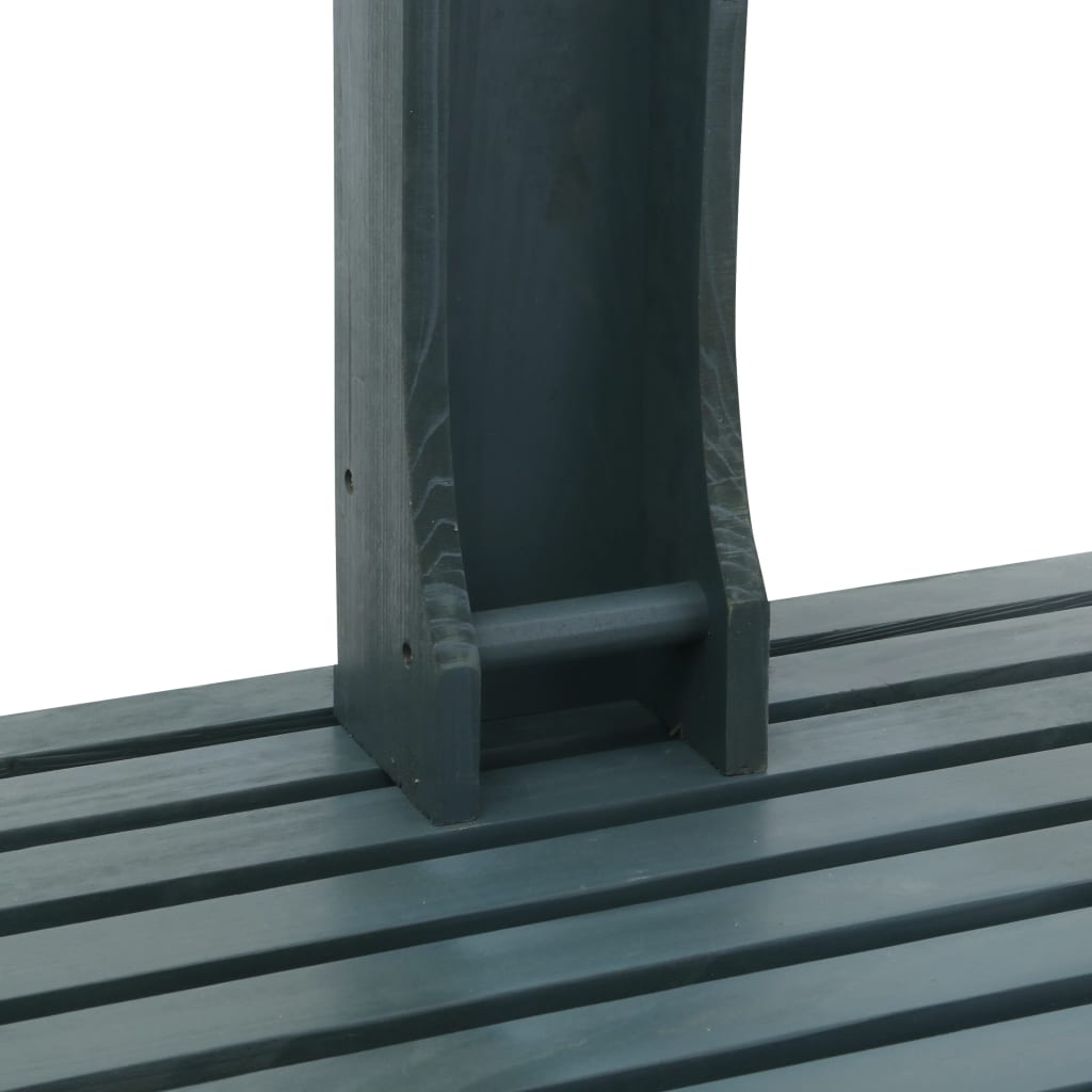 havebruser træ antracitgrå