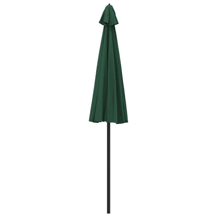 parasol med aluminiumsstang 270 cm grøn