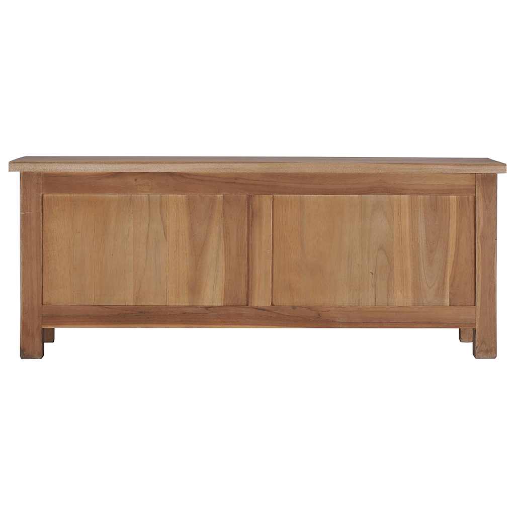 tv-skab 90 x 30 x 35 cm massivt teaktræ