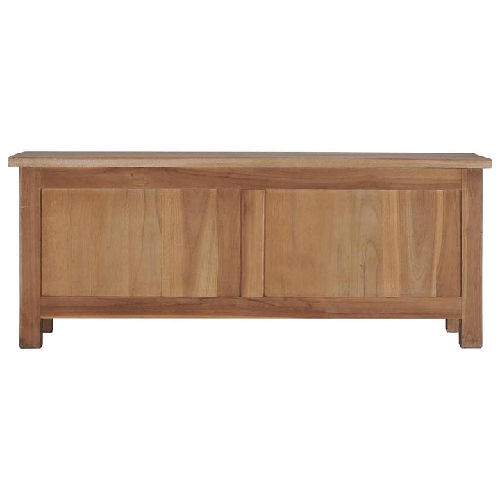 tv-skab 90 x 30 x 35 cm massivt teaktræ