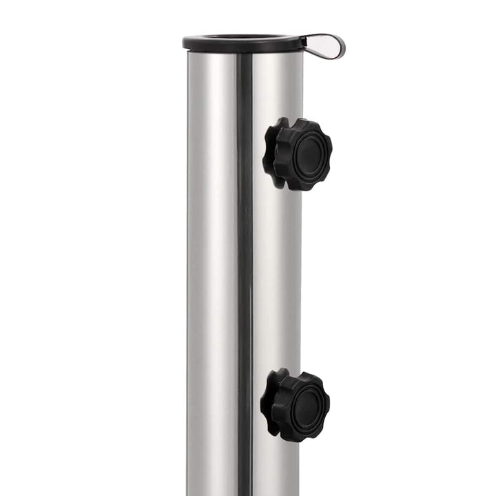 parasolfod 30 kg granit firkantet grå