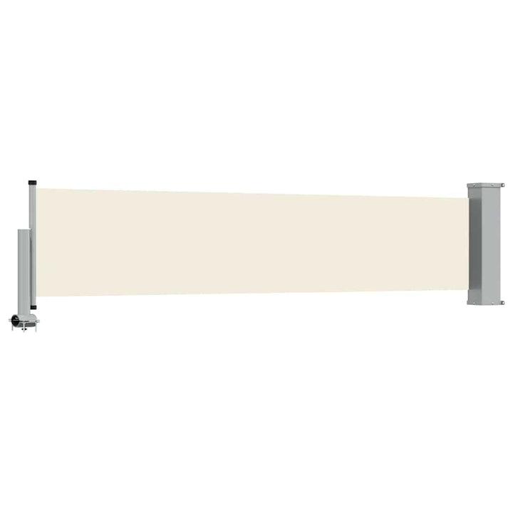 sammenrullelig sidemarkise 60 x 300 cm cremefarvet