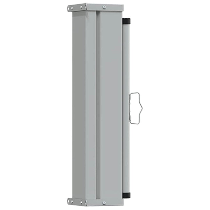 sammenrullelig sidemarkise til terrassen 60x300 cm rød