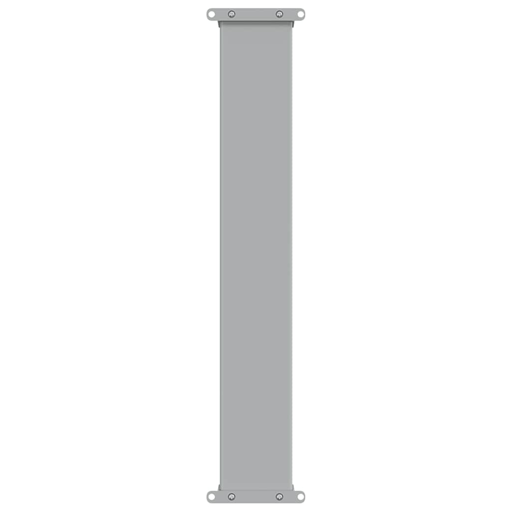 sammenrullelig sidemarkise 80 x 300 cm cremefarvet