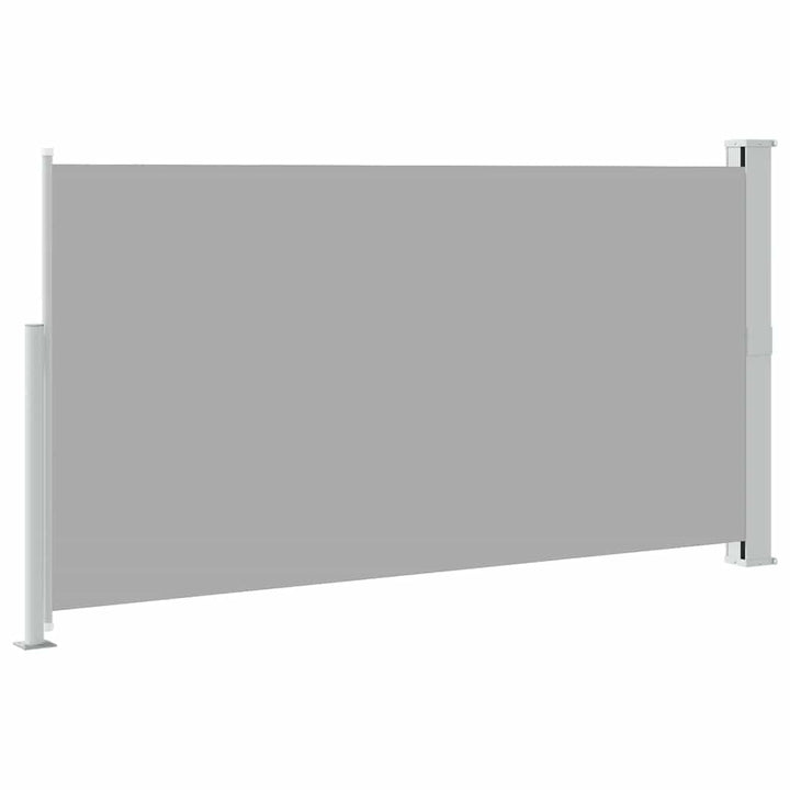 sammenrullelig sidemarkise til terrassen 170 x 300 cm grå