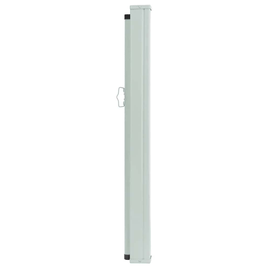 sammenrullelig sidemarkise til terrassen 100 x 300 cm rød