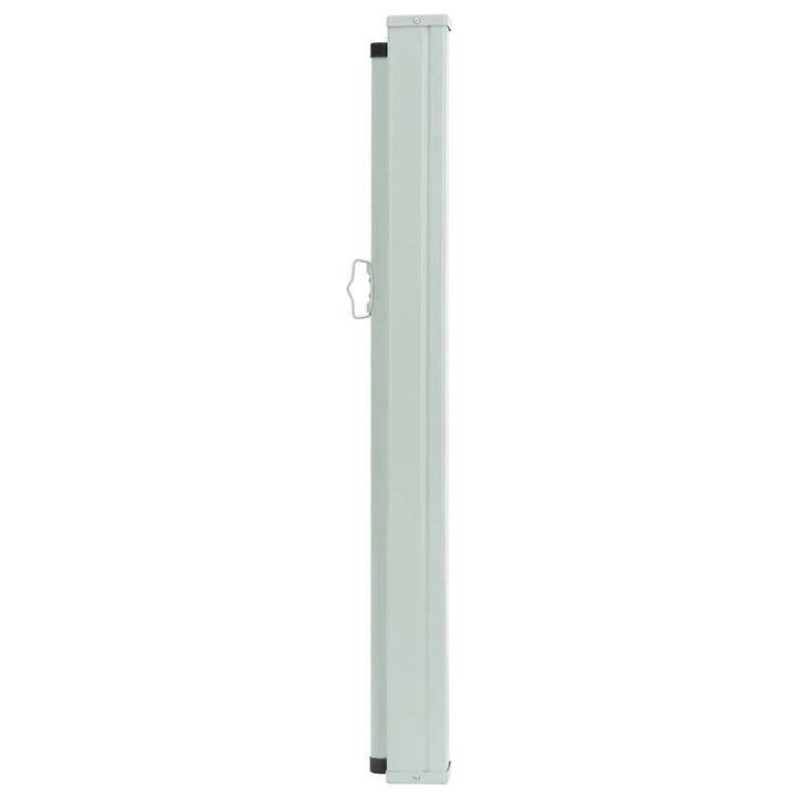 sammenrullelig sidemarkise til terrassen 100 x 300 cm rød