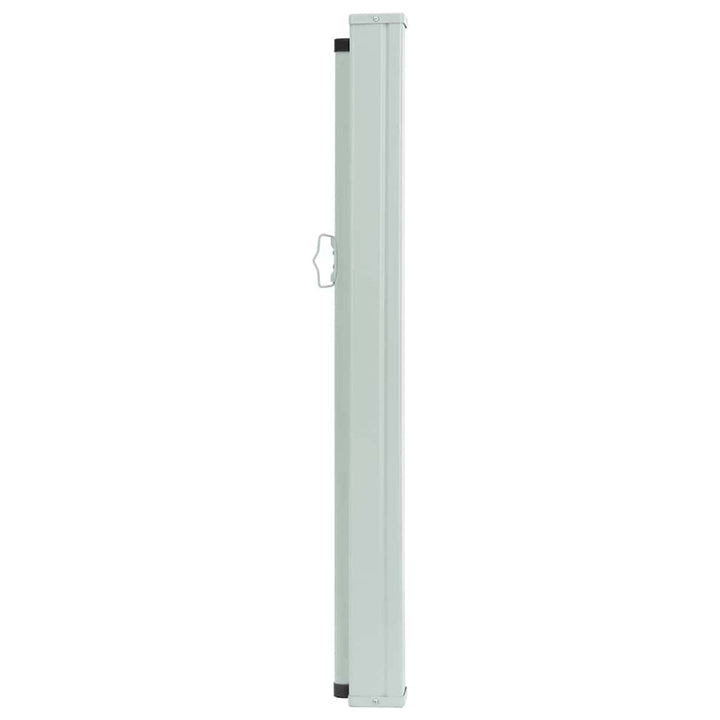sammenrullelig sidemarkise til terrassen 100 x 314 cm rød