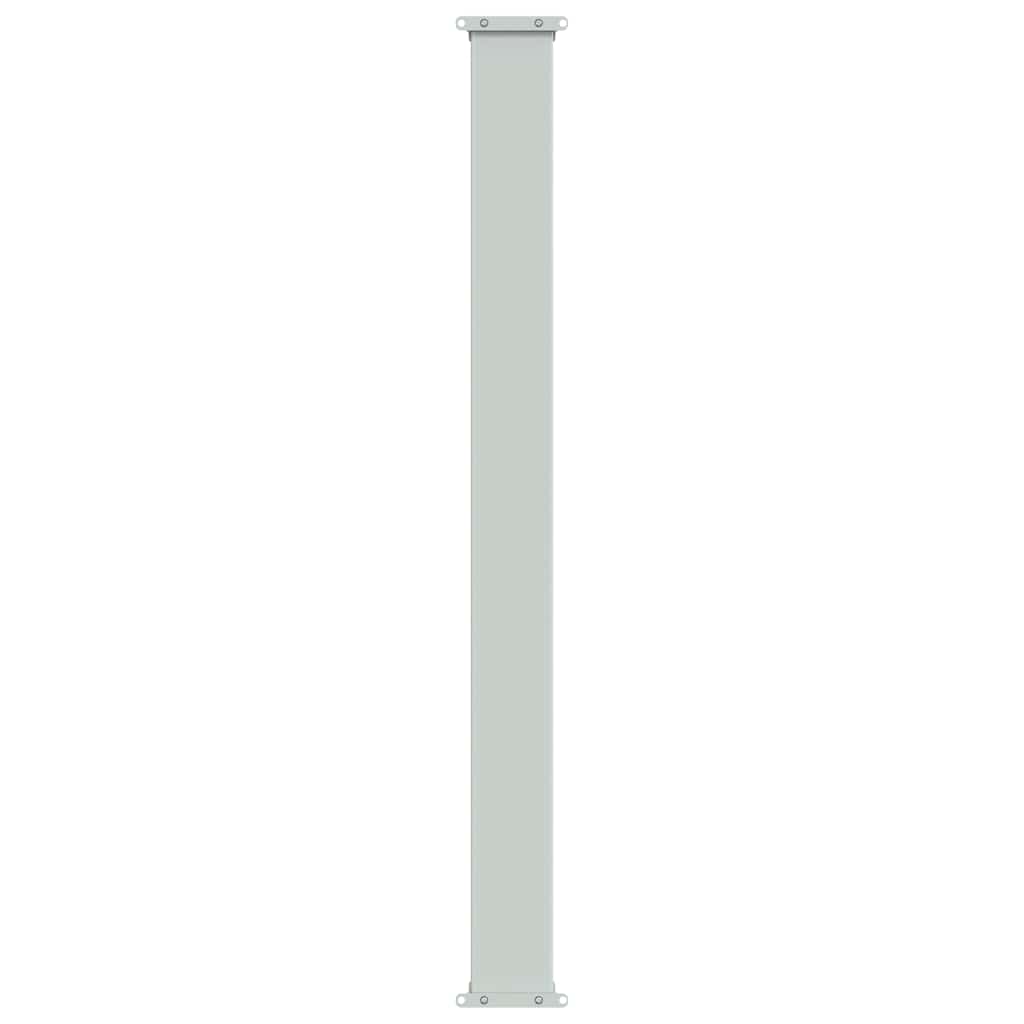 sammenrullelig sidemarkise til terrassen 100 x 300 cm brun