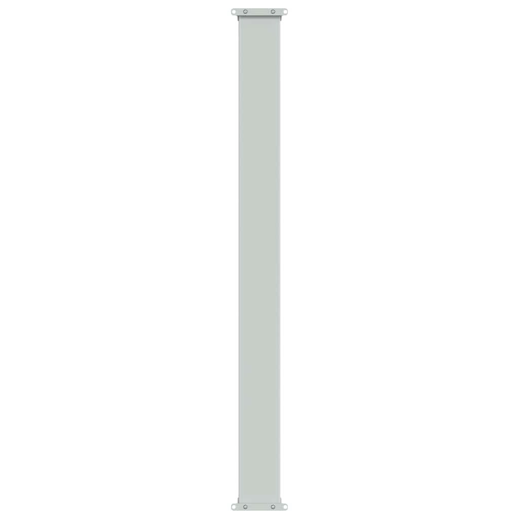 sammenrullelig sidemarkise til terrassen 100 x 500 cm sort