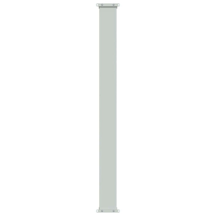 sammenrullelig sidemarkise til terrassen 120x500 cm brun