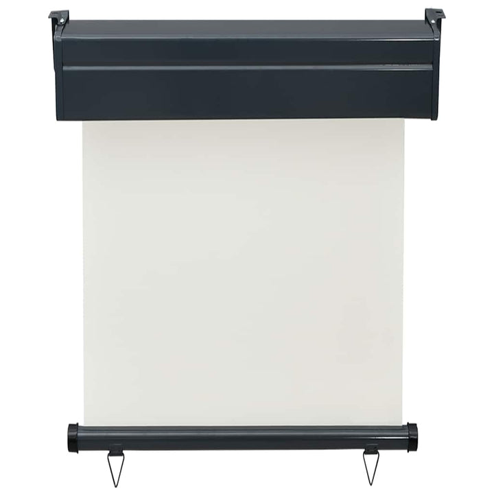 sidemarkise til altan 65x250 cm cremefarvet