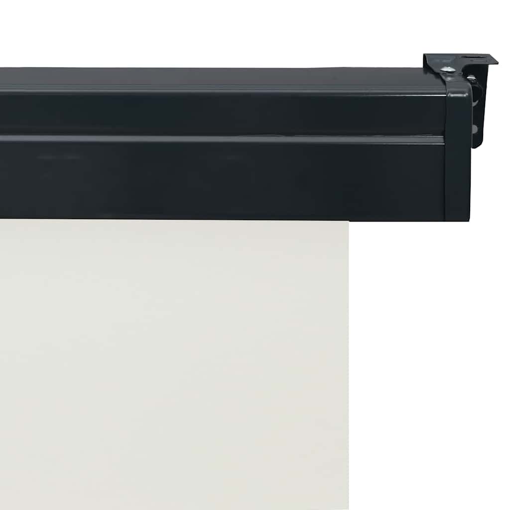 sidemarkise til altan 65x250 cm cremefarvet