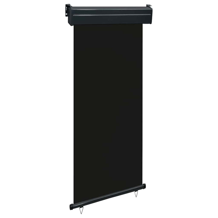 sidemarkise til altan 85x250 cm sort