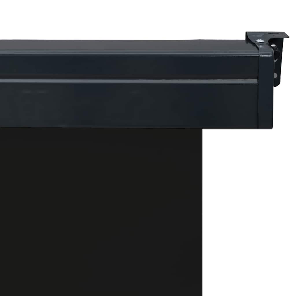 sidemarkise til altan 85x250 cm sort