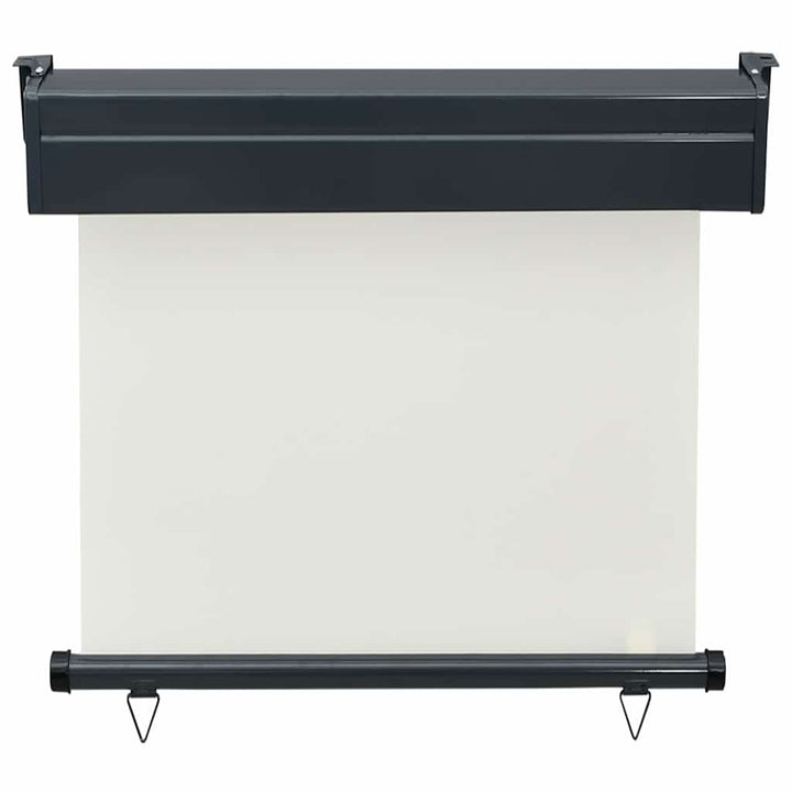 sidemarkise til altan 85x250 cm cremefarvet