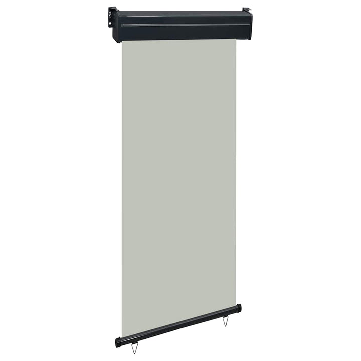 sidemarkise til altan 85x250 cm grå