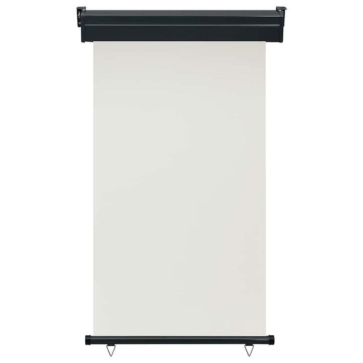 sidemarkise til altan 105x250 cm cremefarvet