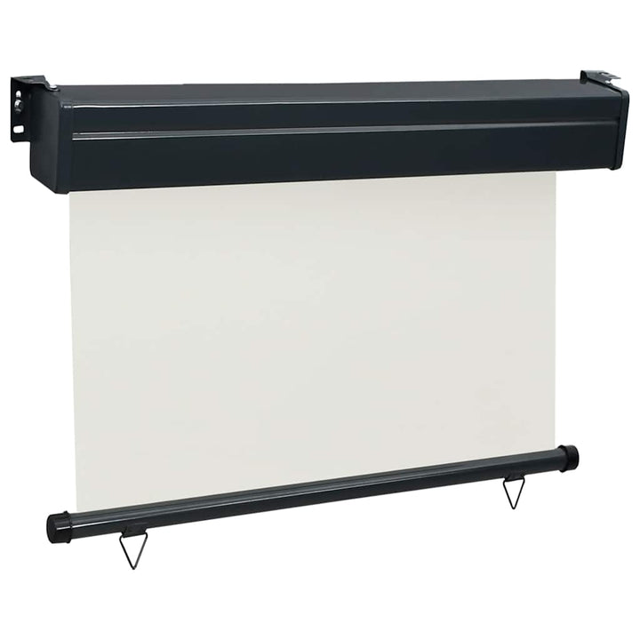 sidemarkise til altan 105x250 cm cremefarvet