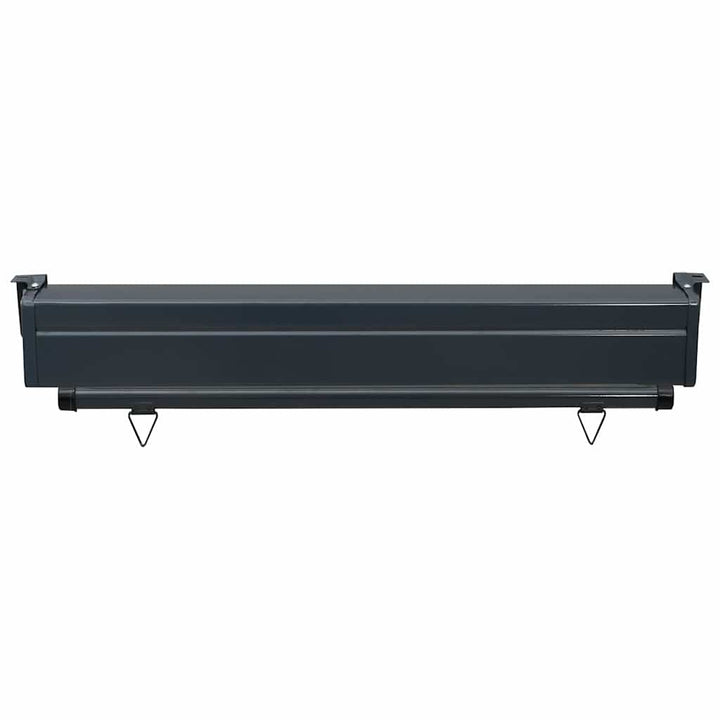 sidemarkise til altan 105x250 cm brun