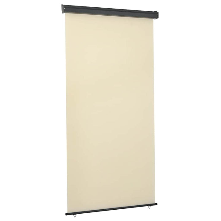 sidemarkise til altan 125x250 cm cremefarvet