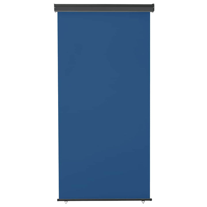 sidemarkise til altan 125x250 cm blå