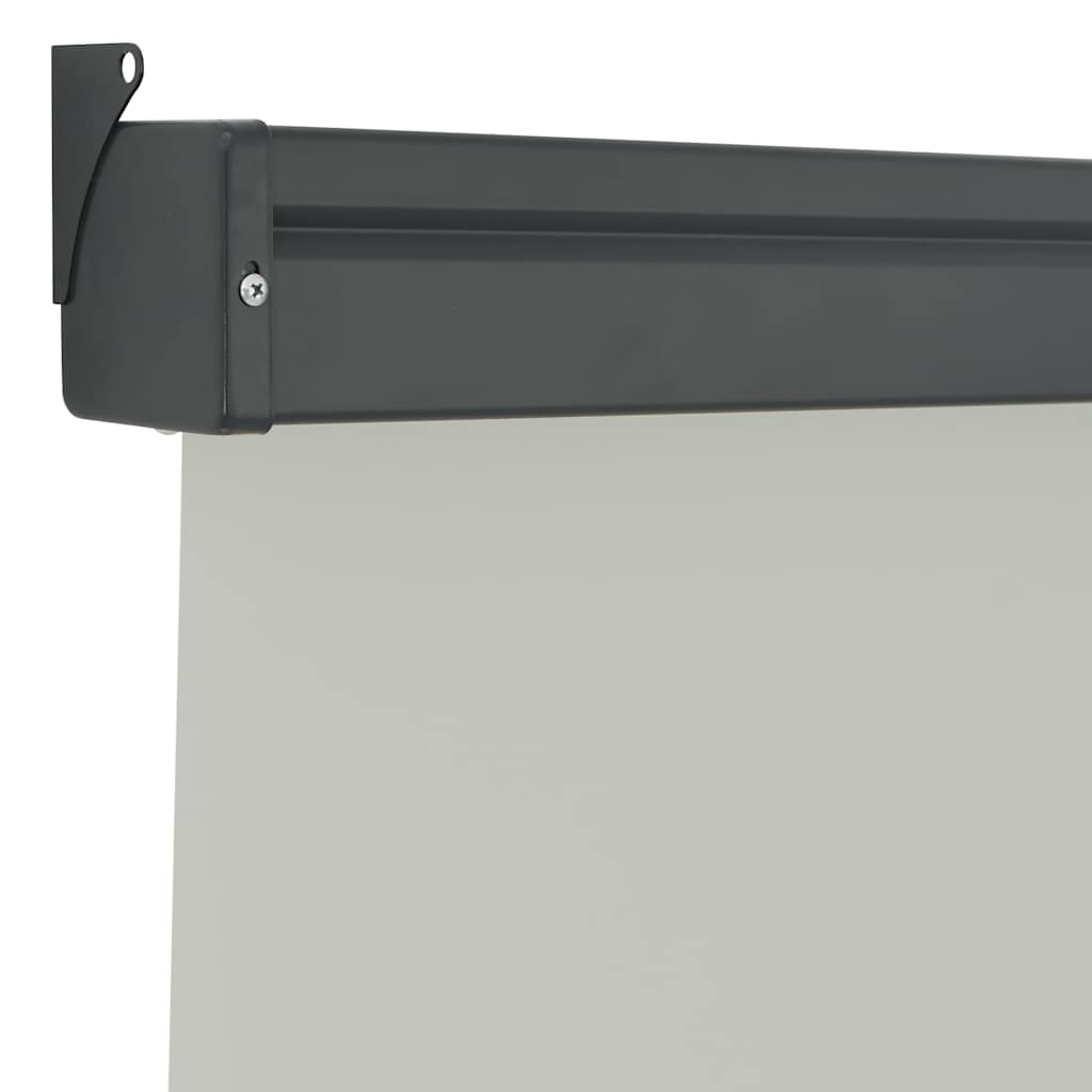 sidemarkise til altan 125x250 cm grå