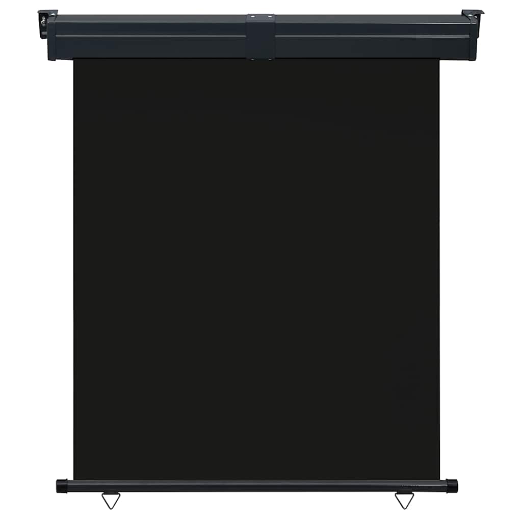 sidemarkise til altan 145x250 cm sort