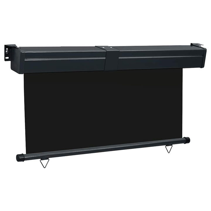sidemarkise til altan 145x250 cm sort