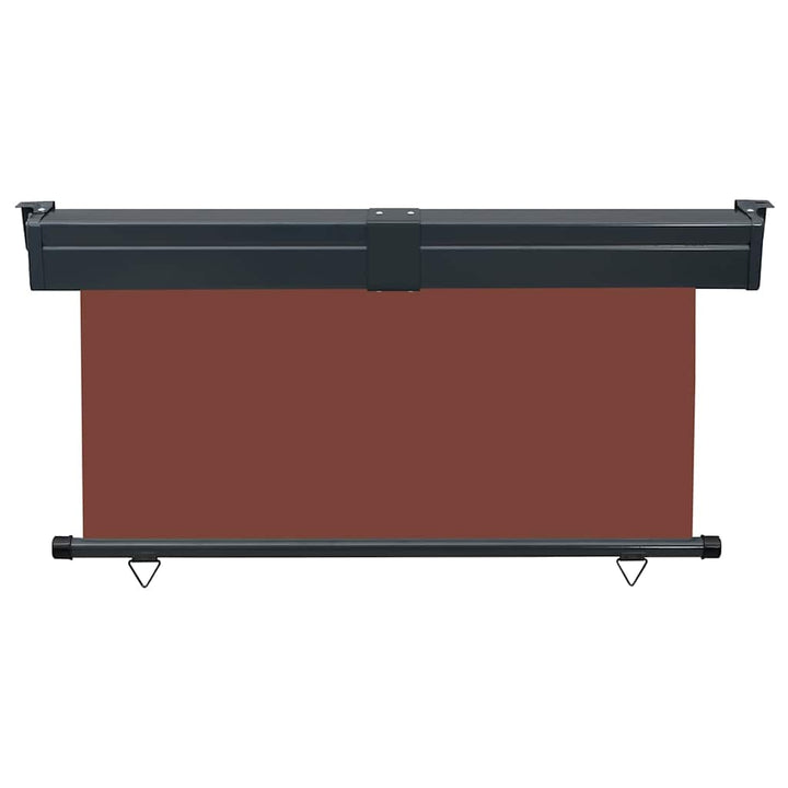 sidemarkise til altan 145x250 cm brun