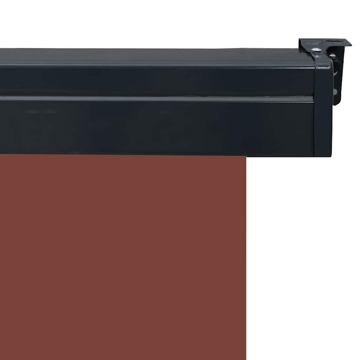 sidemarkise til altan 145x250 cm brun