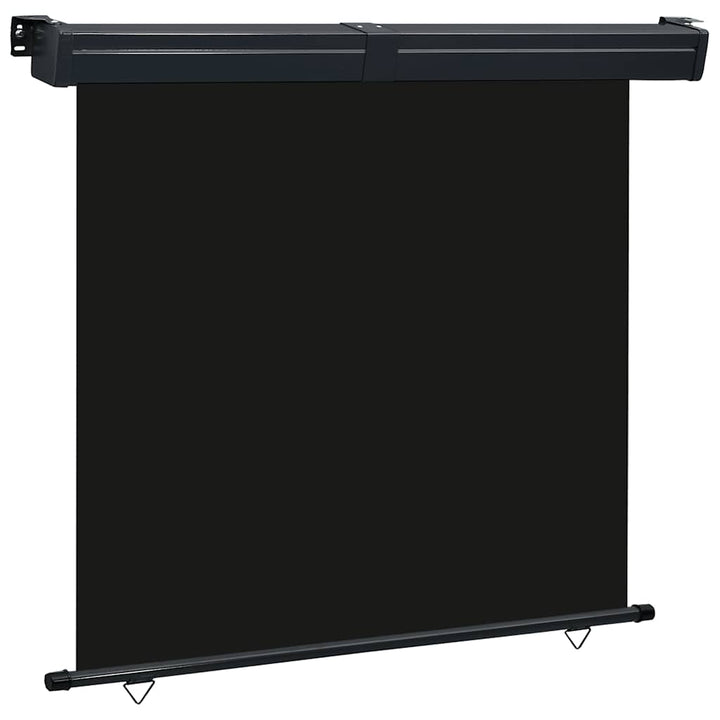 sidemarkise til altan 165x250 cm sort