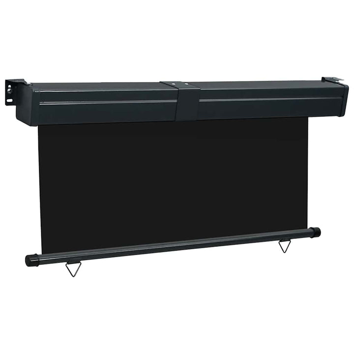 sidemarkise til altan 165x250 cm sort
