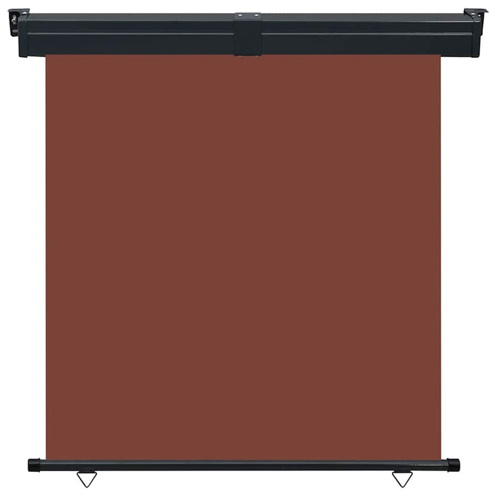sidemarkise til altan 165x250 cm brun