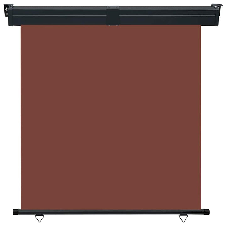 sidemarkise til altan 175x250 cm brun