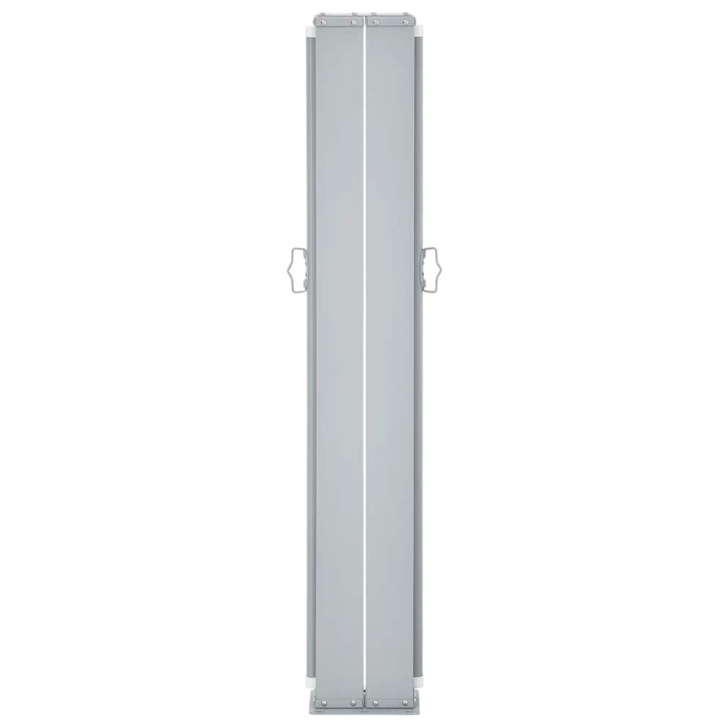 sammenrullelig sidemarkise 100 x 600 cm cremefarvet