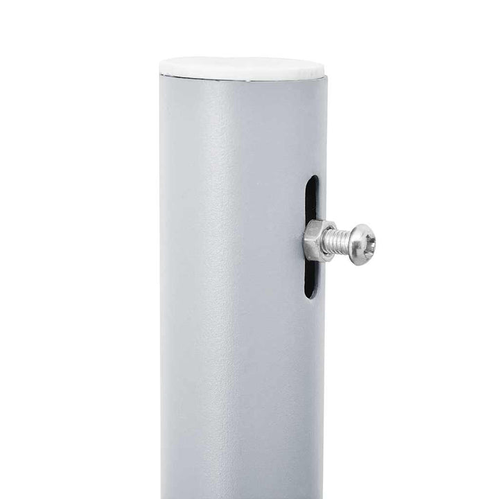 dobbelt sidemarkise til terrassen 170 x 600 cm cremefarvet