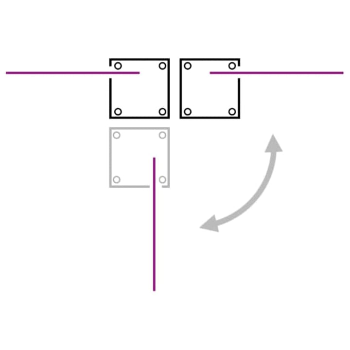 sammenrullelig sidemarkise 120 x 1000 cm antracitgrå