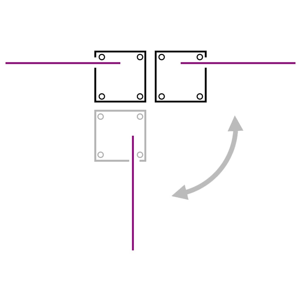 sammenrullelig sidemarkise 140 x 1000 cm sort