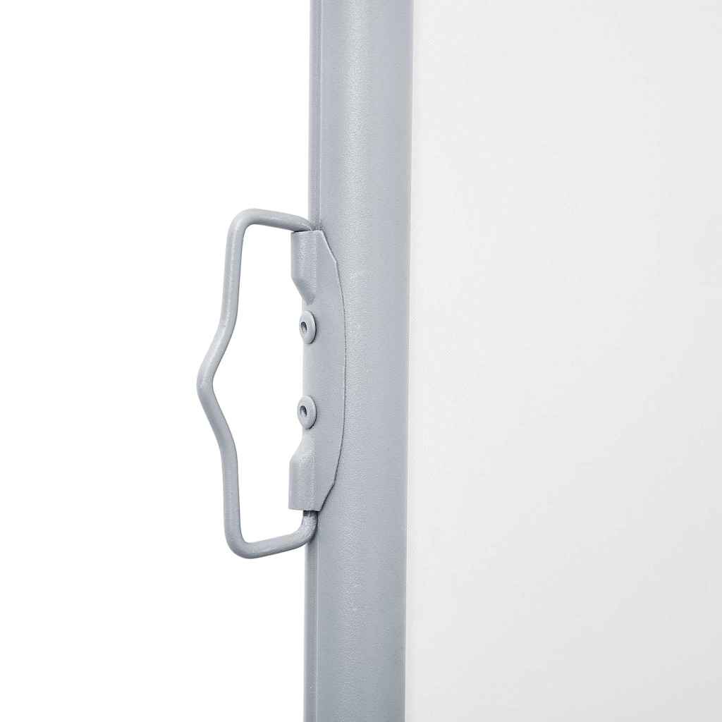 sammenrullelig sidemarkise 140 x 1000 cm cremefarvet