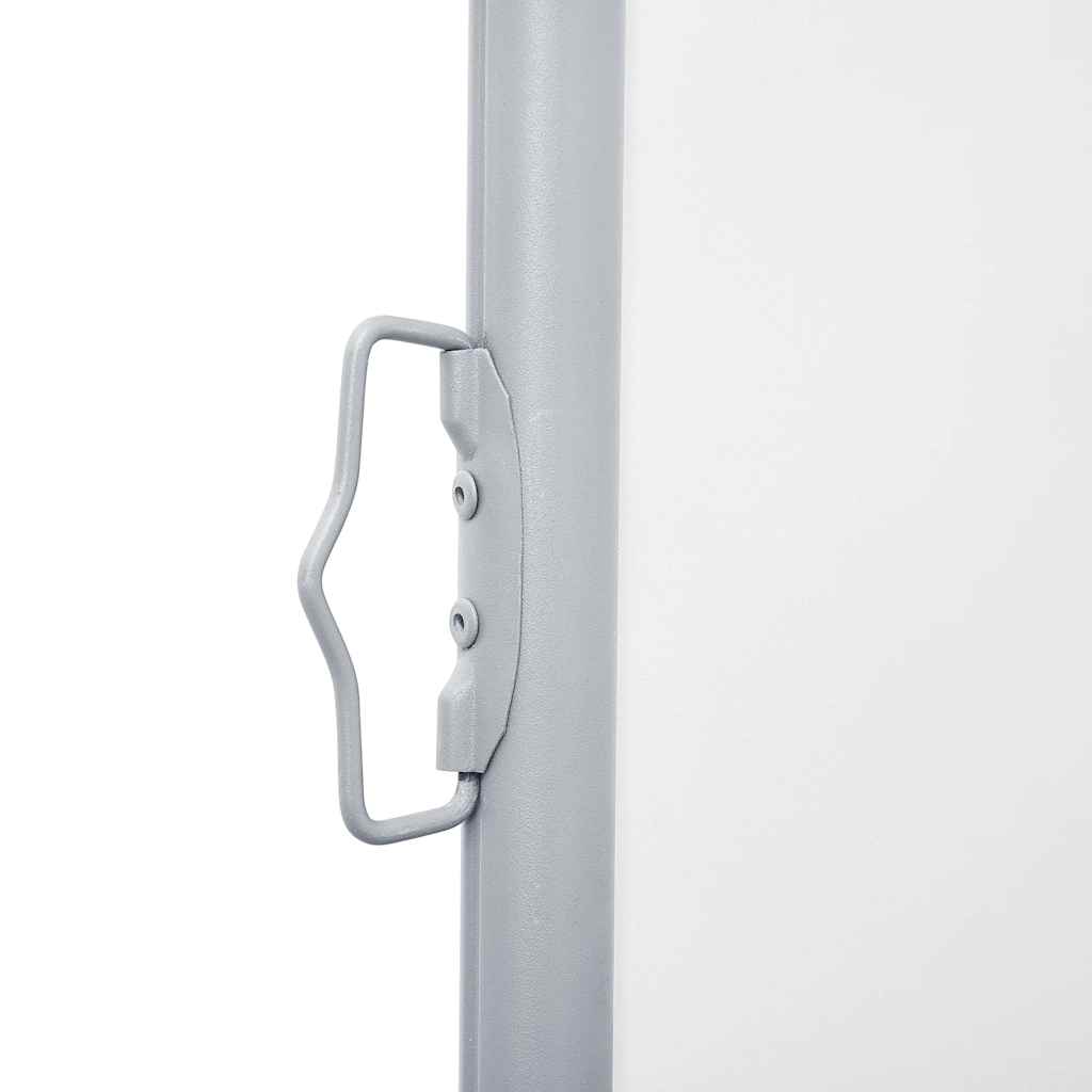 sammenrullelig sidemarkise 170 x 1000 cm cremefarvet
