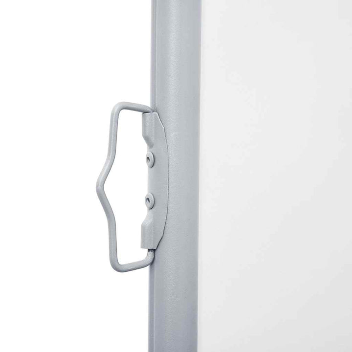 sammenrullelig sidemarkise 170 x 1000 cm cremefarvet