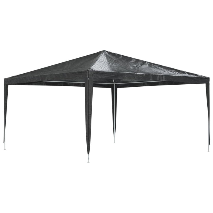 festtelt 4x4 m 90 g/m² antracitgrå
