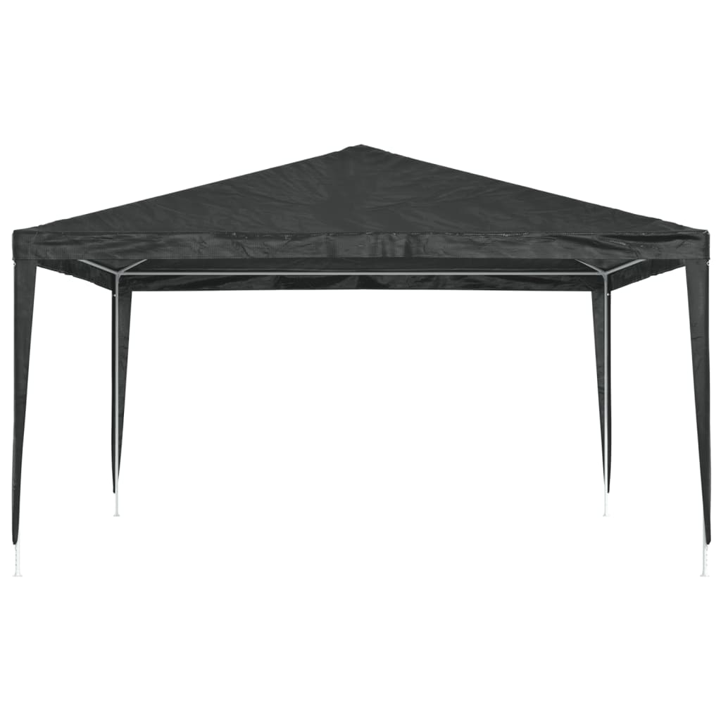 festtelt 4x4 m 90 g/m² antracitgrå