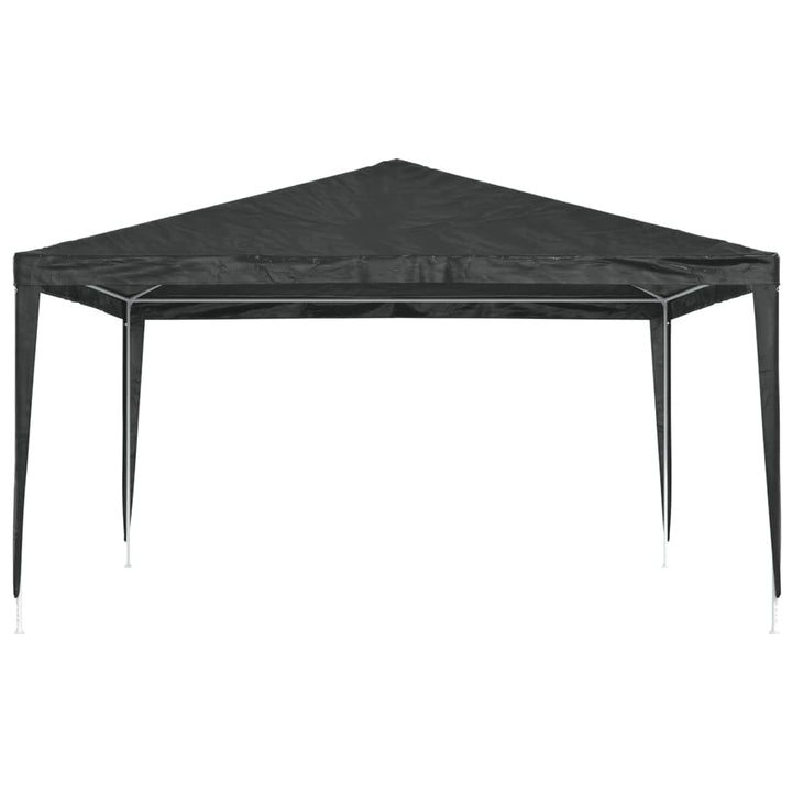 festtelt 4x4 m 90 g/m² antracitgrå