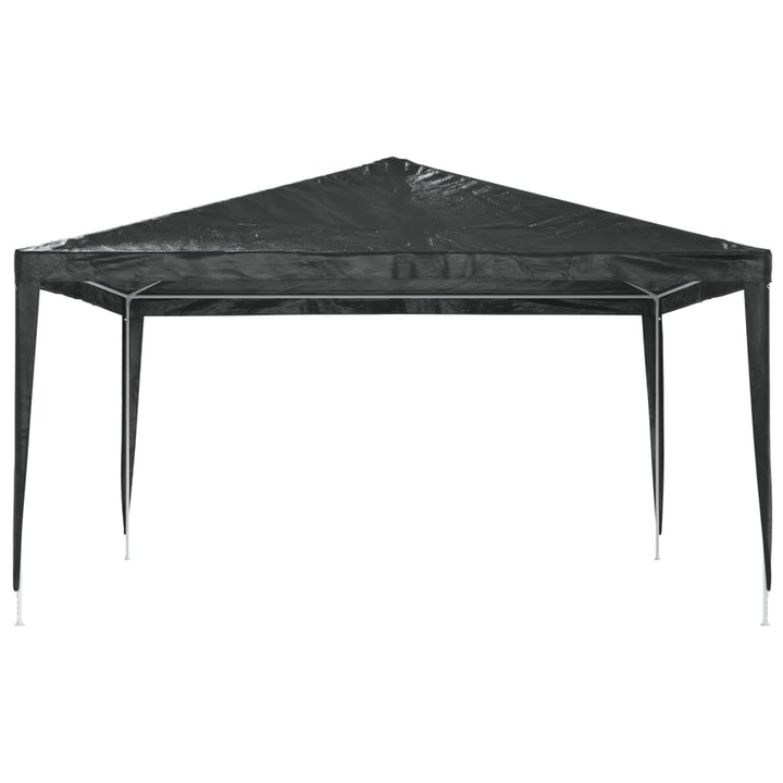 festtelt 4x4 m 90 g/m² antracitgrå