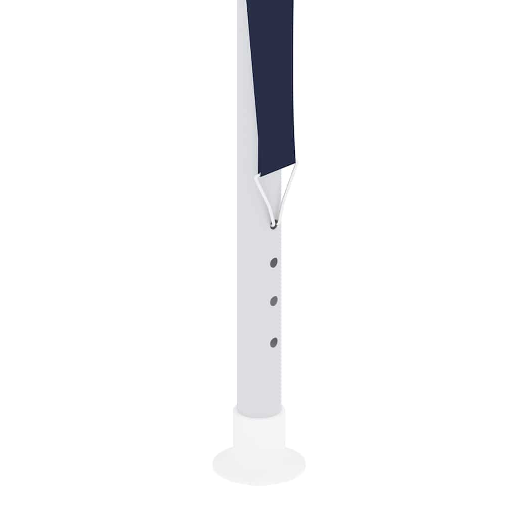 festtelt med sidevægge 4x9 m 90 g/m² blå